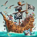 Fun pirate ship