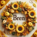 Thanksgiving wreath Bren