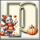 Autumn Sticker - P