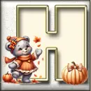 Autumn Sticker - H