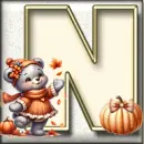 Autumn Sticker - N