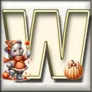 Autumn Sticker - W