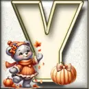 Autumn Sticker - Y