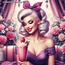 Beautiful Rockabilly Vintage Girl