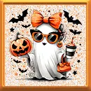 Halloween stamp 