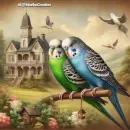 2 budgie couples