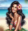 Beautiful Island Girl