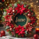 Christmas wreath (Jane)