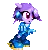lilac walking