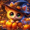 Sweet Autumn cat
