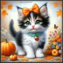 Sweet Autumn cat