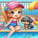 Cute little girl