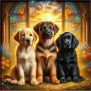 3 Cute Dogs
