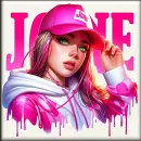 Youn girl in pink - Jane 