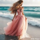 Pretty lady in pink