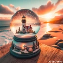 Beautiful snow globe 