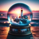 Beautiful snow globe 
