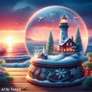 Beautiful snow globe 