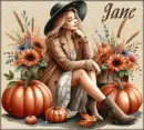 Woman in Autumn - Jane