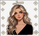 Blonde woman - Jane
