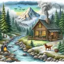 Cabin by the lake 