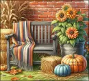 Bench in Autumn