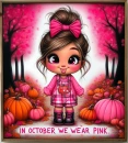 In October, we wear pink