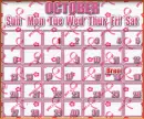 October BCA Calendar