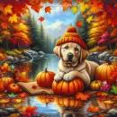 Autumn Dog