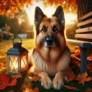 Autumn Dog Series 1 German Shepherd