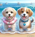 Two Gorgeous Dogs
