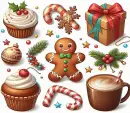 GingerbreadMan / Christmas Background