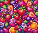 Summer Fruits Background