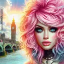 English beautiful girl