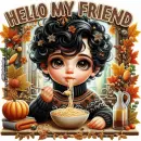 Hello my friend the little Italian