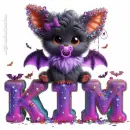 Kim Halloween Bat