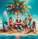 Christmas at the Beach with Friends