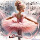 Cute little ballerina 
