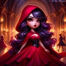Pretty girl in red #2