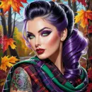 Beautiful Autumn Girl