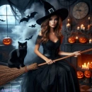 Beautiful witch 