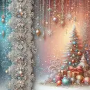 Winter Christmas Background