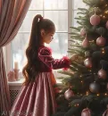 Beautiful Girl Christmas