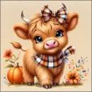 Cute Highland Cow