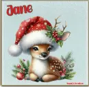 Christmas fawn - Jane 