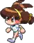 girl running