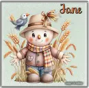 Autumn Scarecrow - Jane 