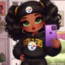 Cute Steelers girl 