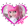 Blythe heart blinkie