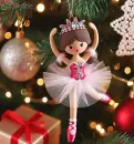 Christmas Fairy hanging tree Ornament.